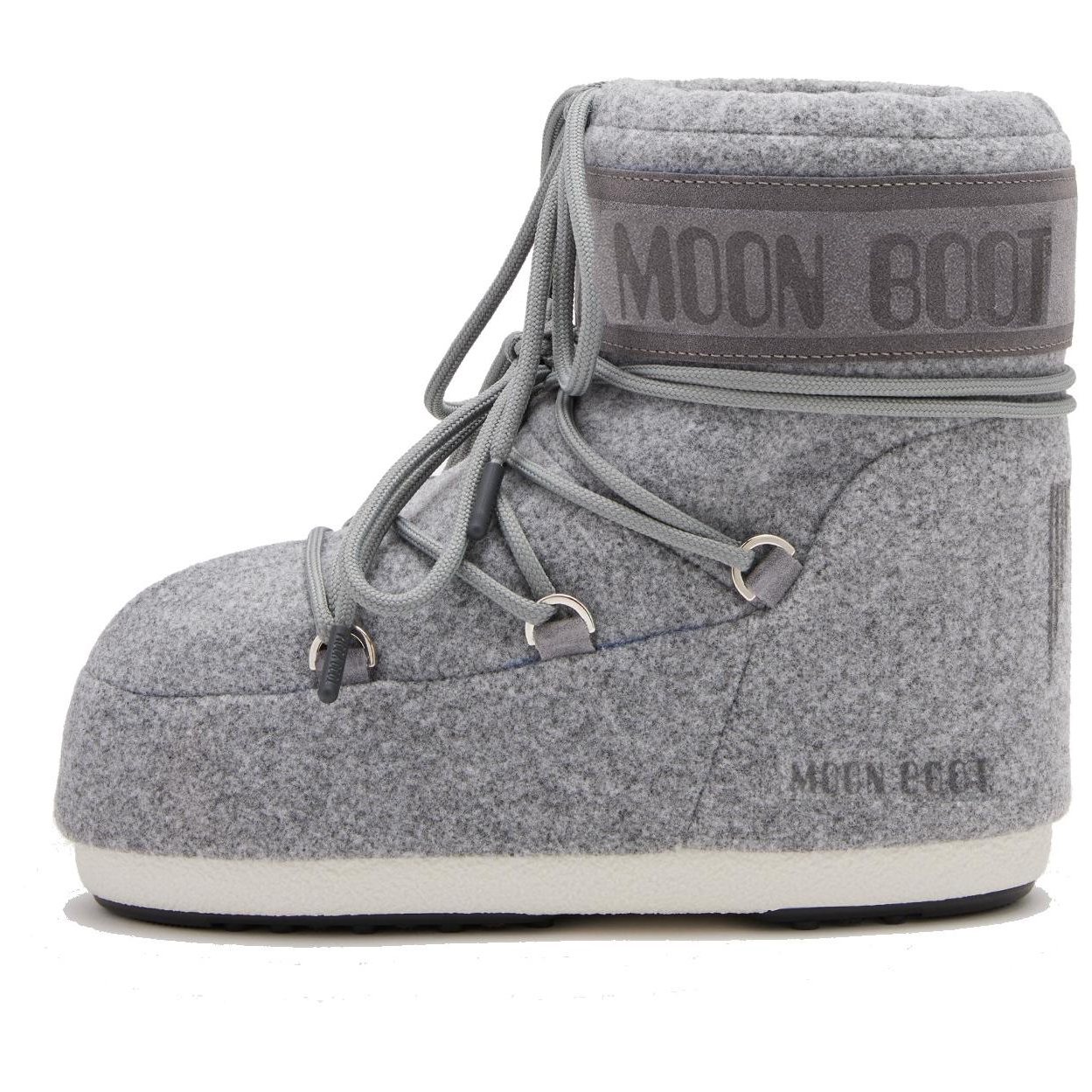 Женские сапоги Moon Boot Icon низкие войлочные, серый