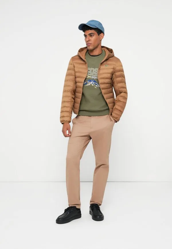 Зимняя куртка Lacoste, Dark Date Brown — фото 2