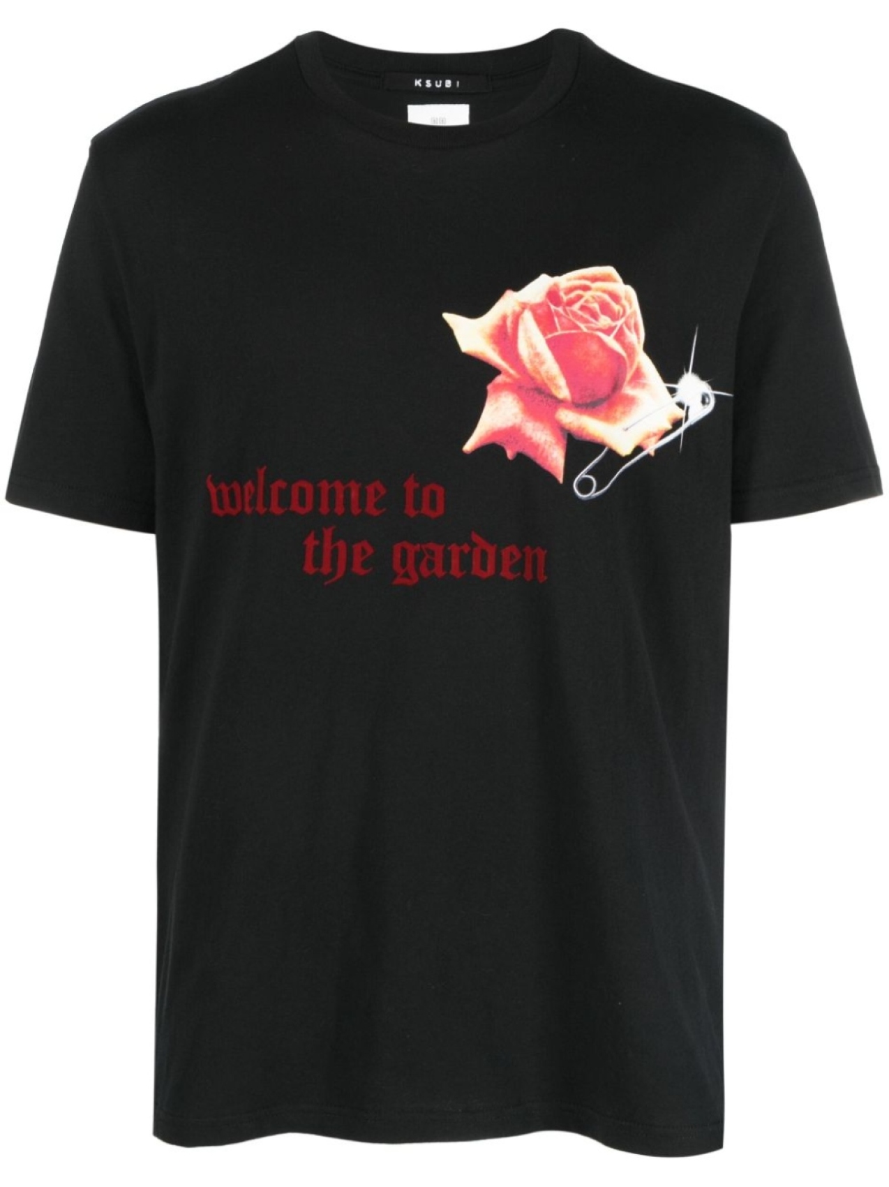 

Ksubi футболка Rose Garden Kash, черный