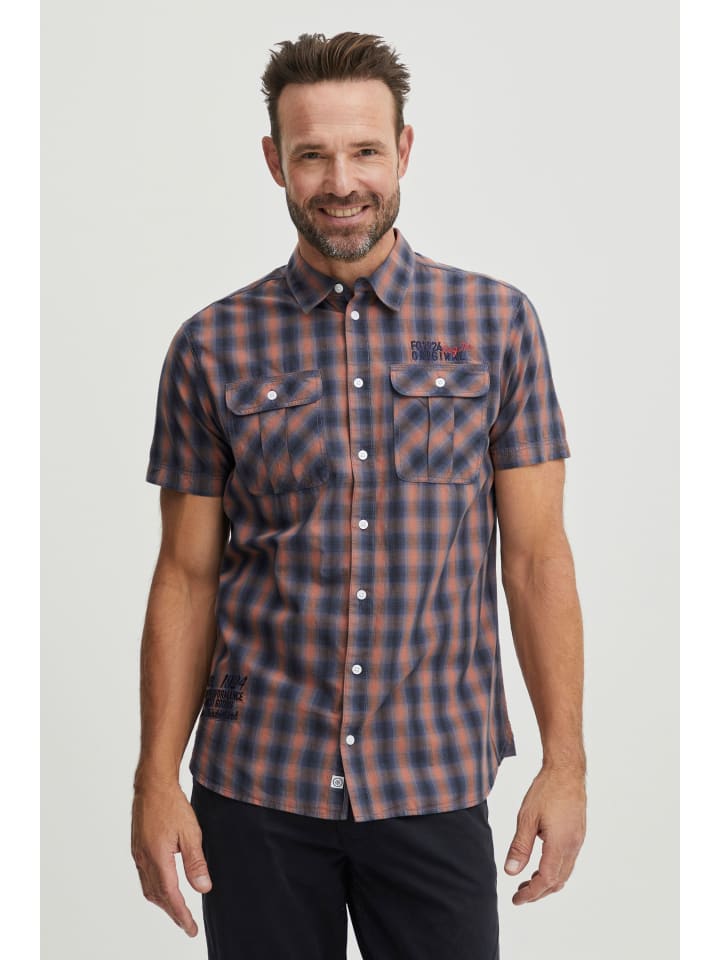 

Рубашка с короткими рукавами FQSamir оранжевого цвета FQ1924