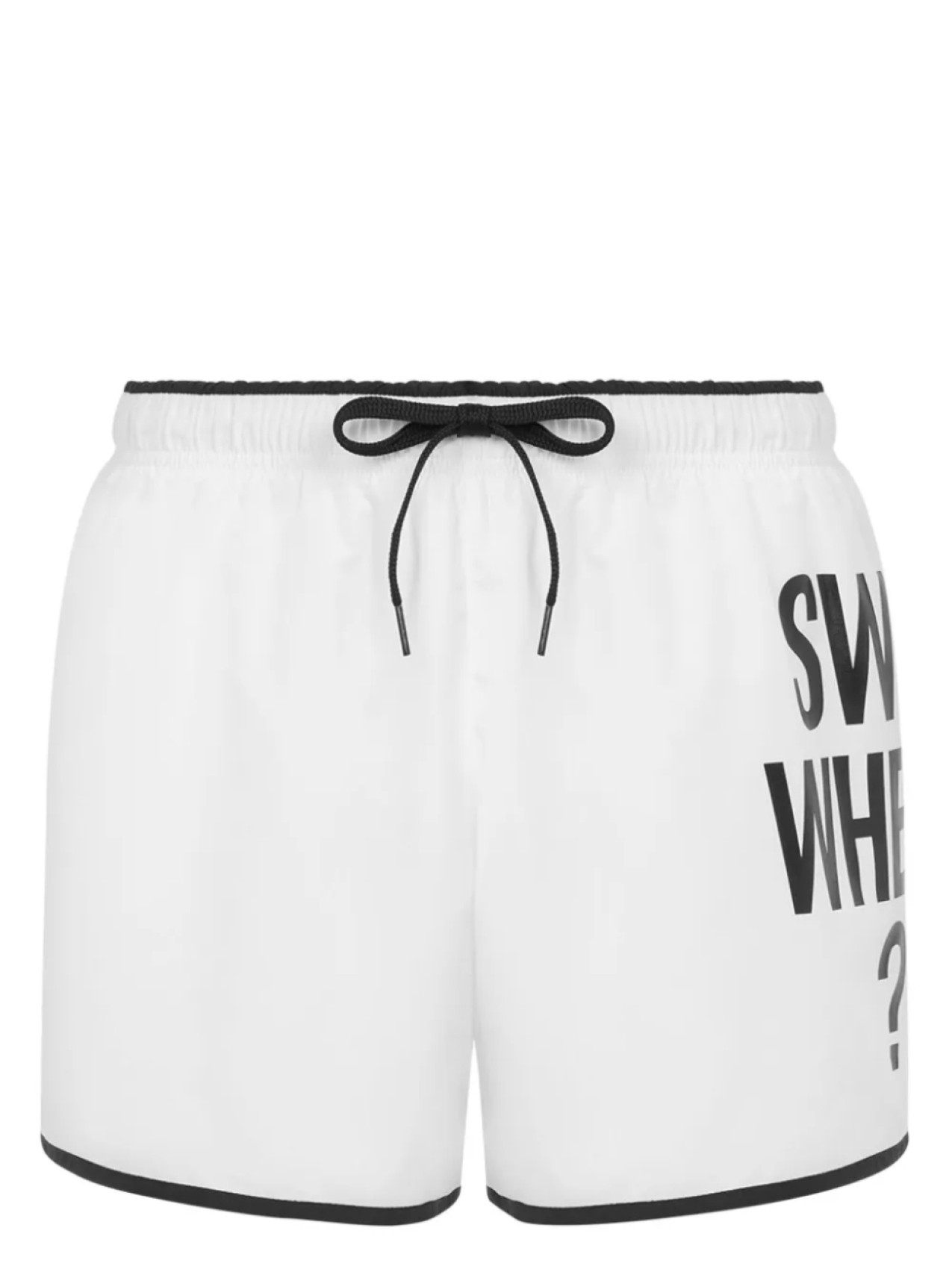 

Moschino плавки-шорты с логотипом, белый