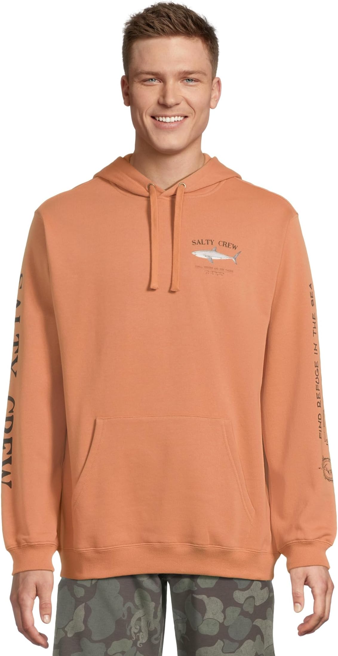 

Толстовка Salty Crew Bruce Fleece, цвет Sierra