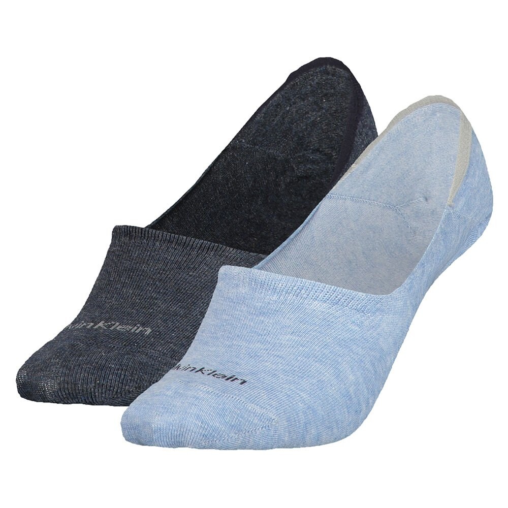 

Носки Calvin Klein Mid Cut No Show 2 шт, синий