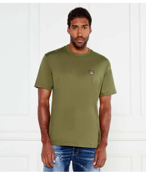 

Футболка «Счастливый тигр» Regular fit Kenzo, зеленый