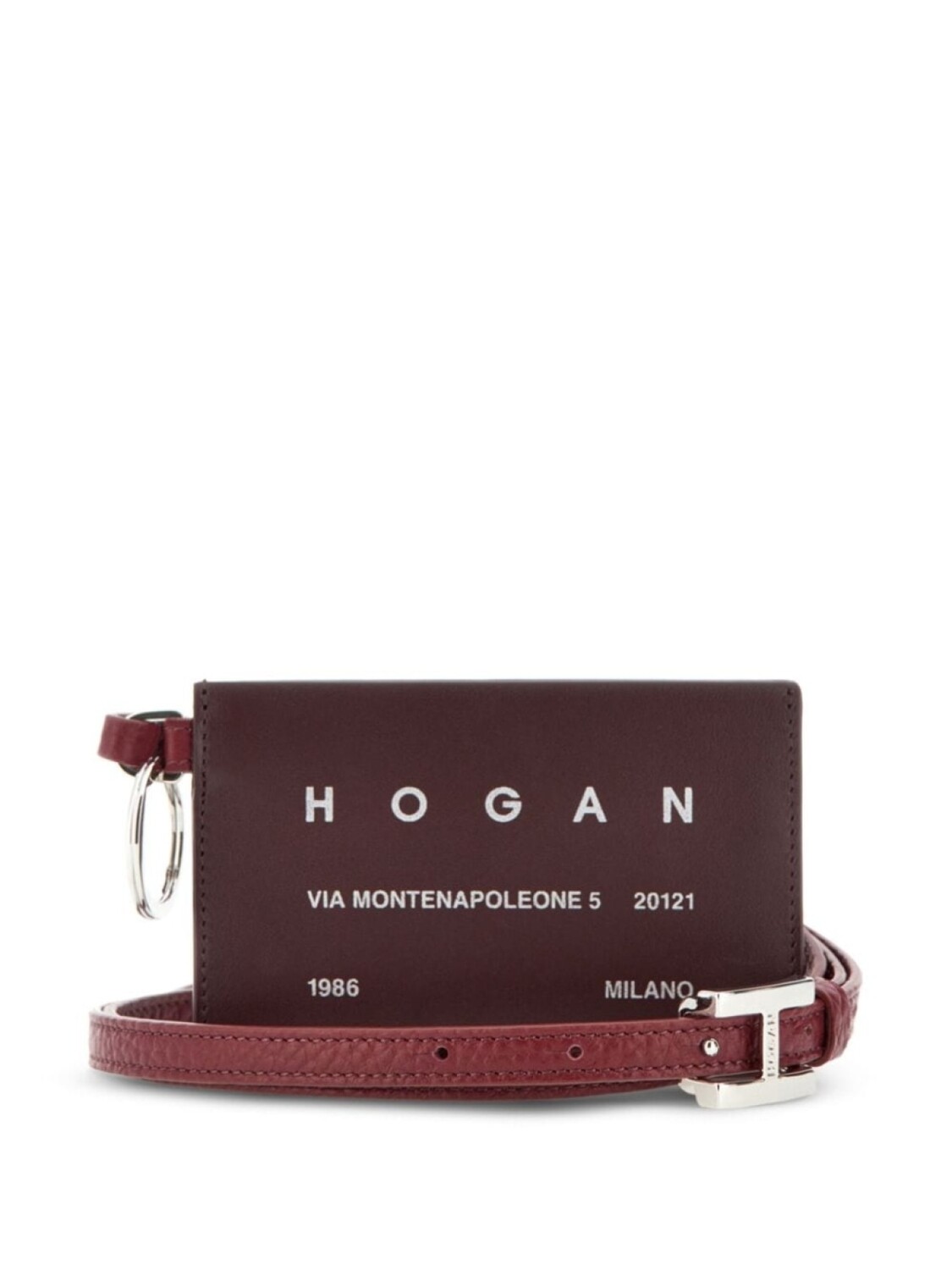 

Hogan держатель карты с логотипом, красный