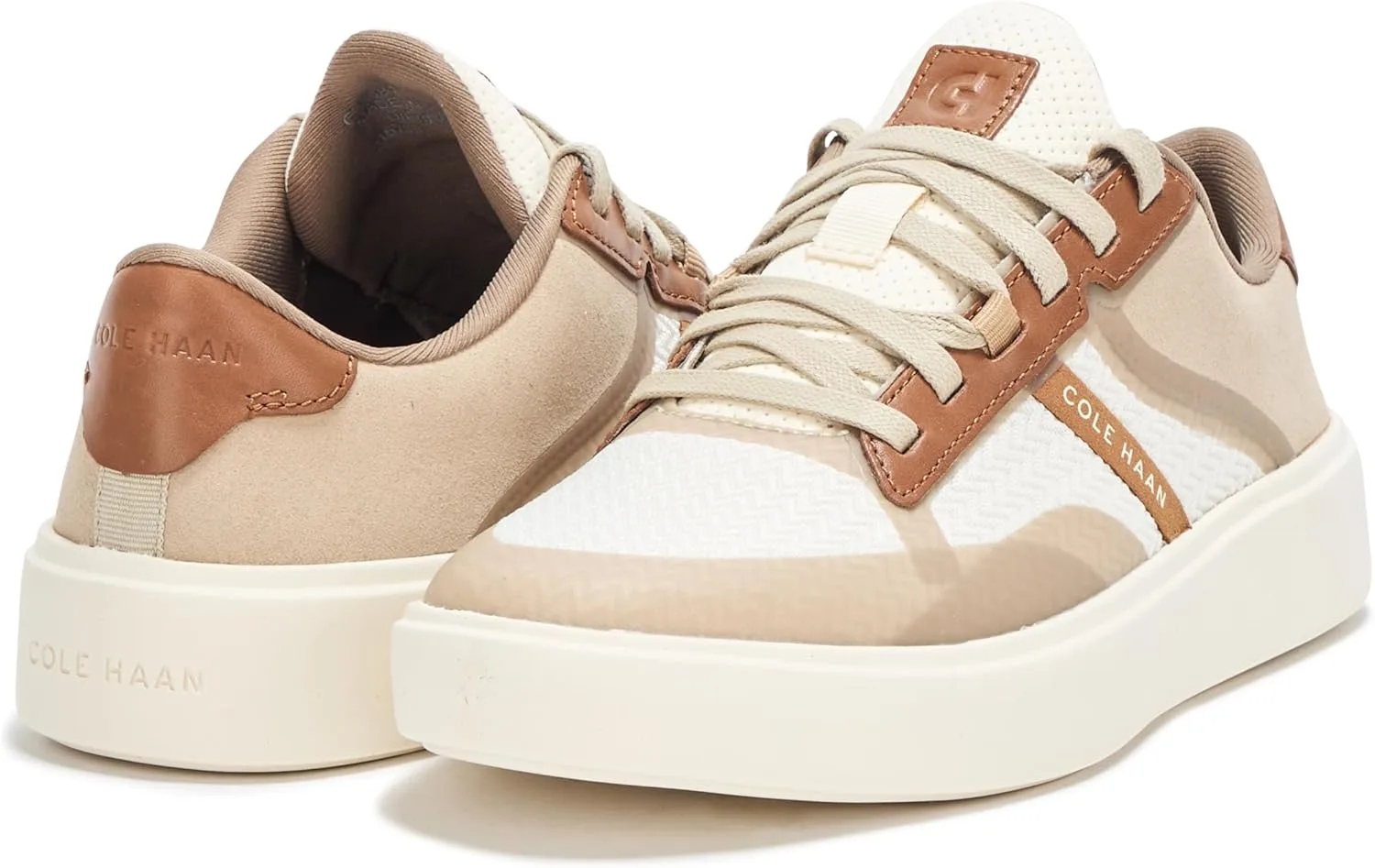 Мужские кроссовки Cole Haan Grand Crosscourt II, слоновая кость — фото 3