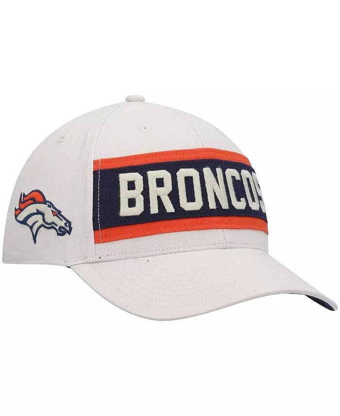 

Мужская регулируемая кепка кремового цвета Denver Broncos Crossroad MVP '47 '47 Brand
