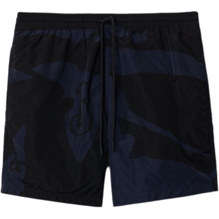 

Плавательные шорты с мотивом конного рыцаря Burberry, морской синий