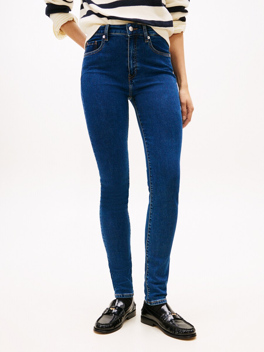 Узкие джинсы TOMMY HILFIGER Emi, Blue Denim — фото 3