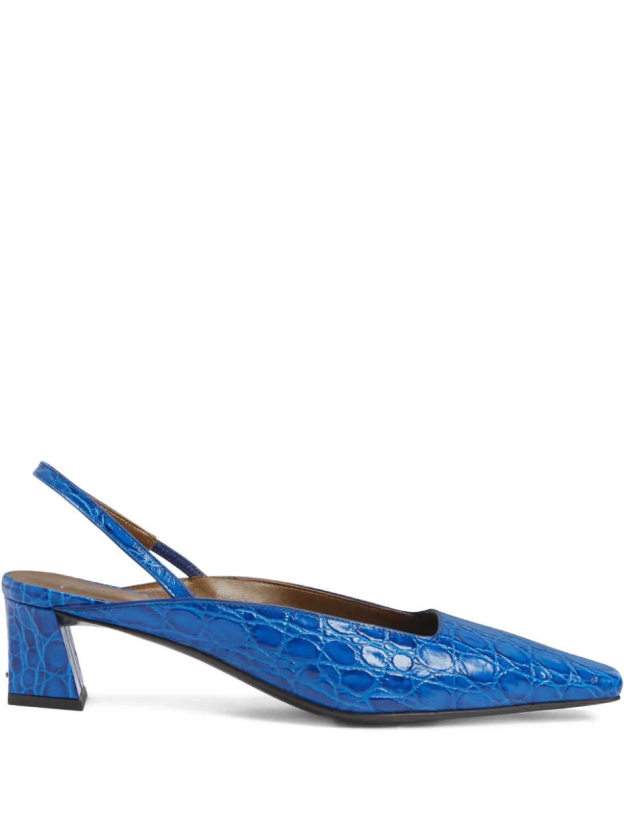 Туфли-лодочки Brendha Sabot 45 мм Giuseppe Zanotti, синий
