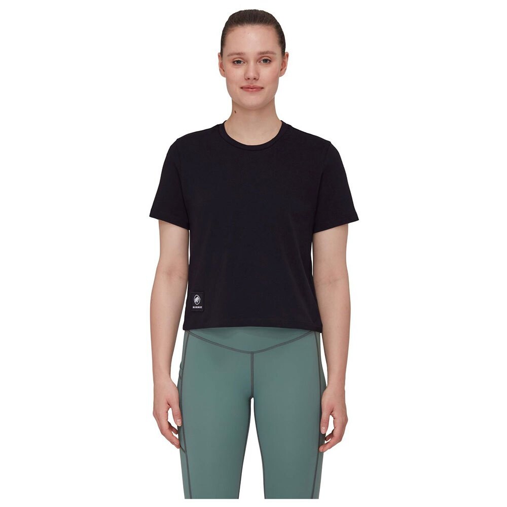 

Футболка Mammut Massone Cropped Patch, черный