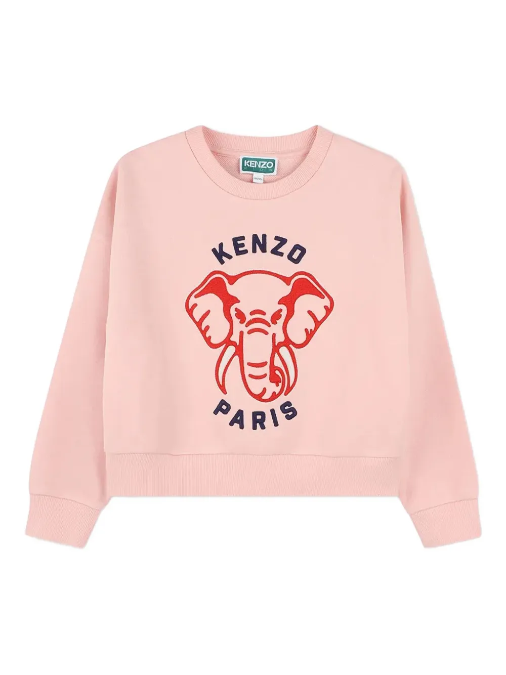 

Толстовка с вышитым логотипом Kenzo Kids, розовый