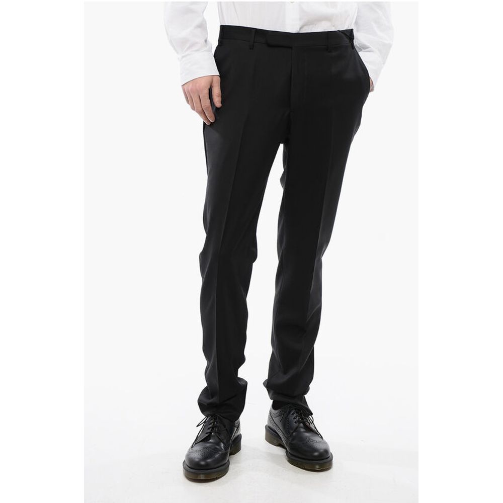 

CC COLLECTION Брюки из натуральной шерсти с 4 карманами Corneliani, Black