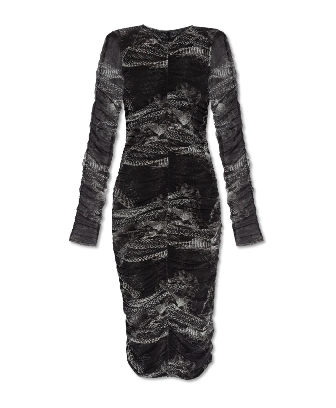 

Платье Экейко Allsaints, серый