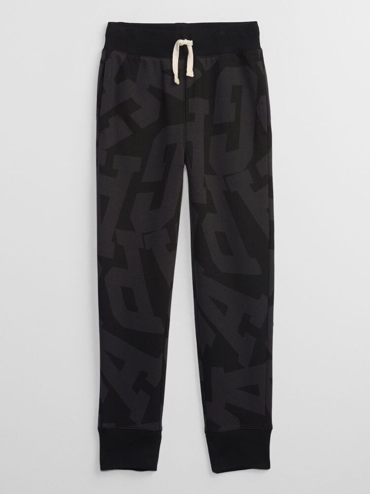 

Детские спортивные штаны с логотипом Gap, черный