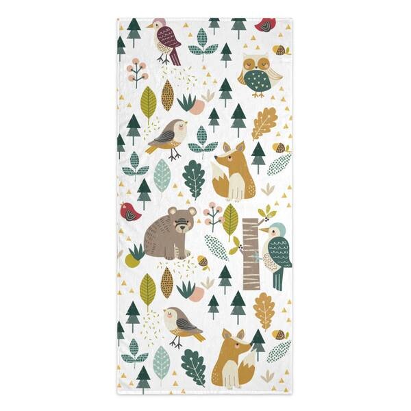 

Полотенце для рук Moshi Moshi Kids Harvestwood, 1x70x150 см, разноцветный