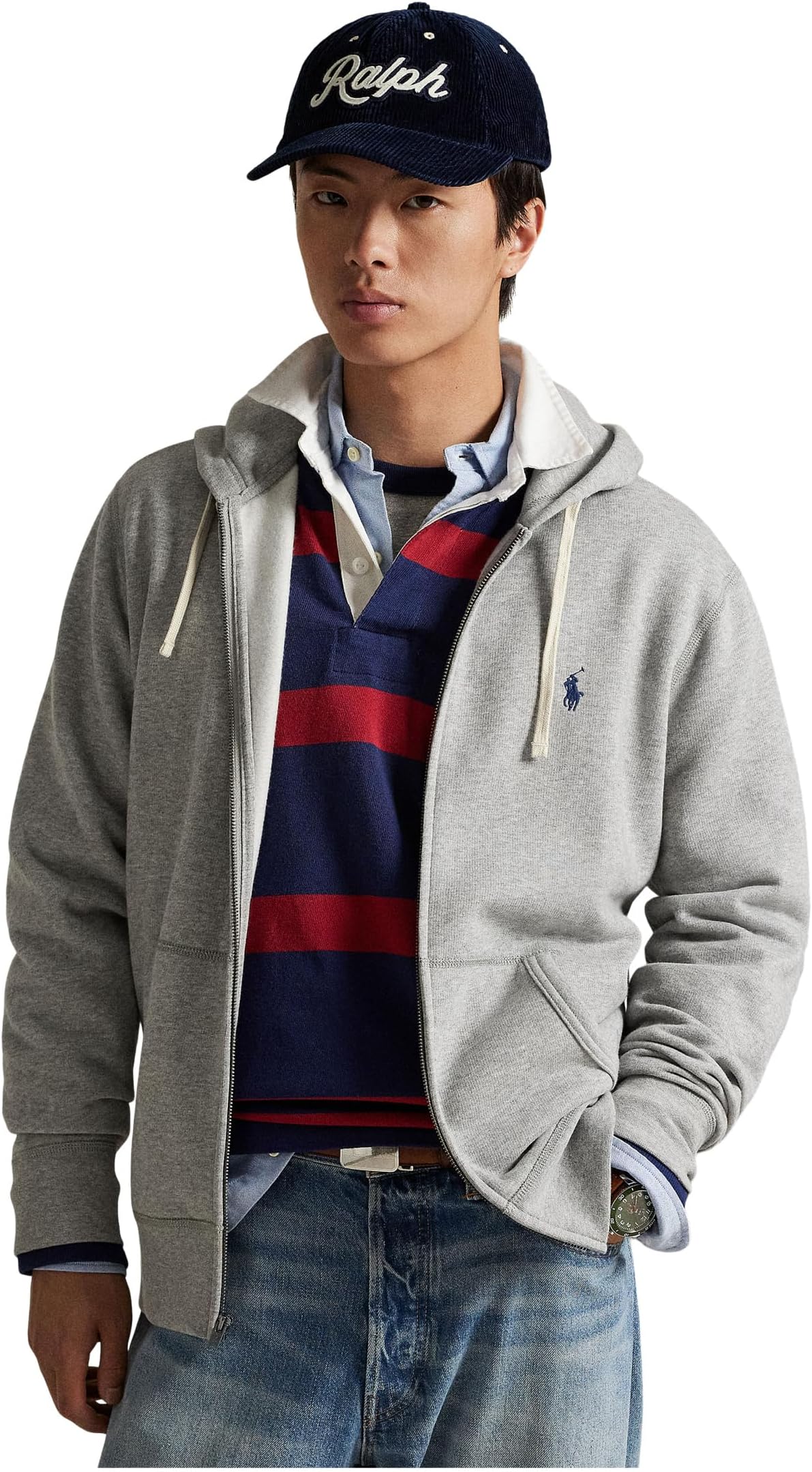 

Мужская флисовая толстовка RL Polo Ralph Lauren, Andover Heather