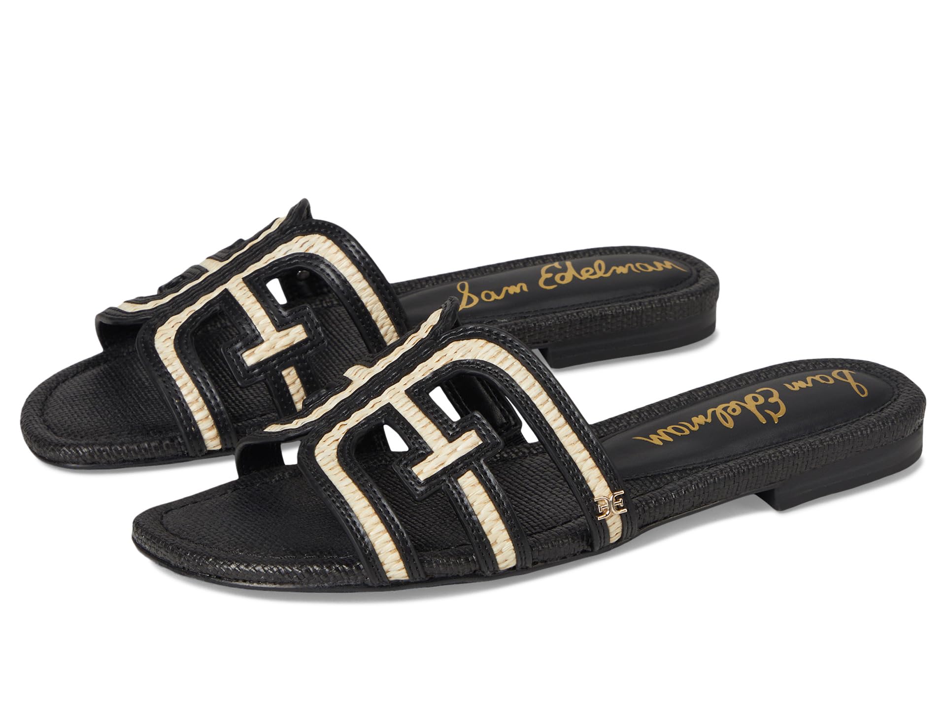Сандалии Sam Edelman Bay Multi, цвет Linen/Black Multi