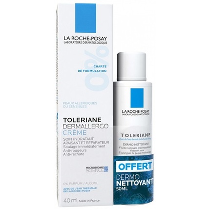 

Крем Toleriane Dermallergo 40 мл и Dermo-Cleanser 50 мл La Roche-Posay
