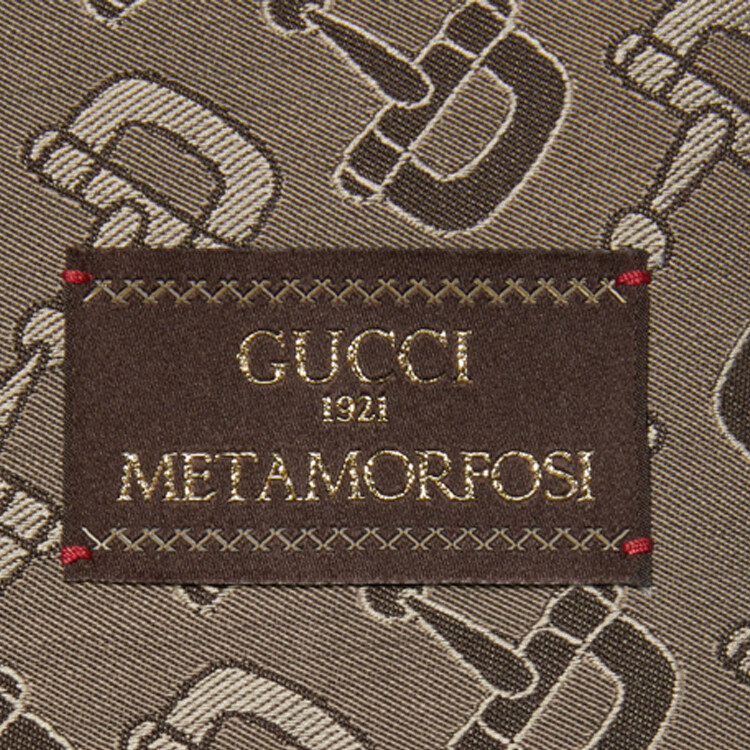 Деловой костюм мужской коричневый Gucci, коричневый — фото 4