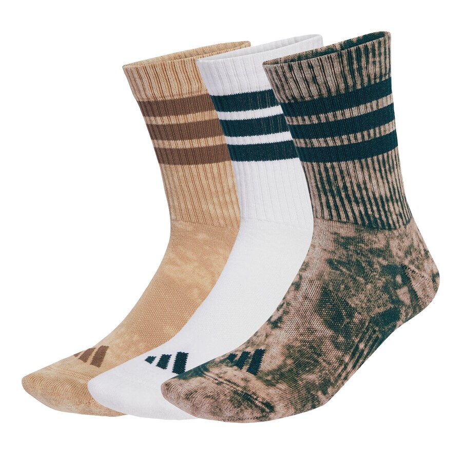 

Спортивные носки ADIDAS SPORTSWEAR, цвет Sand/Dark green/White