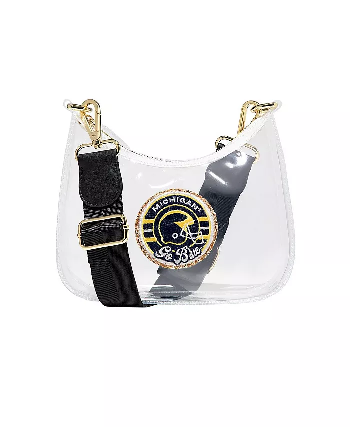 

Сумка через плечо Michigan Wolverines с прозрачным изгибом Stoney Clover Lane