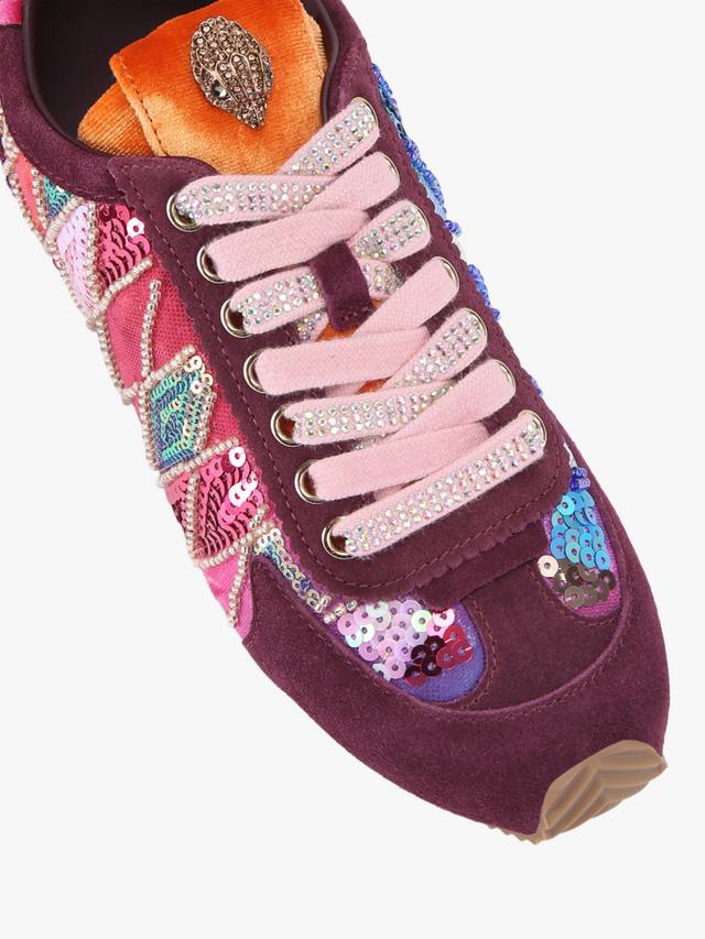 Islington декорированные кроссовки со шнуровкой Kurt Geiger London, Pink/Multi — фото 4