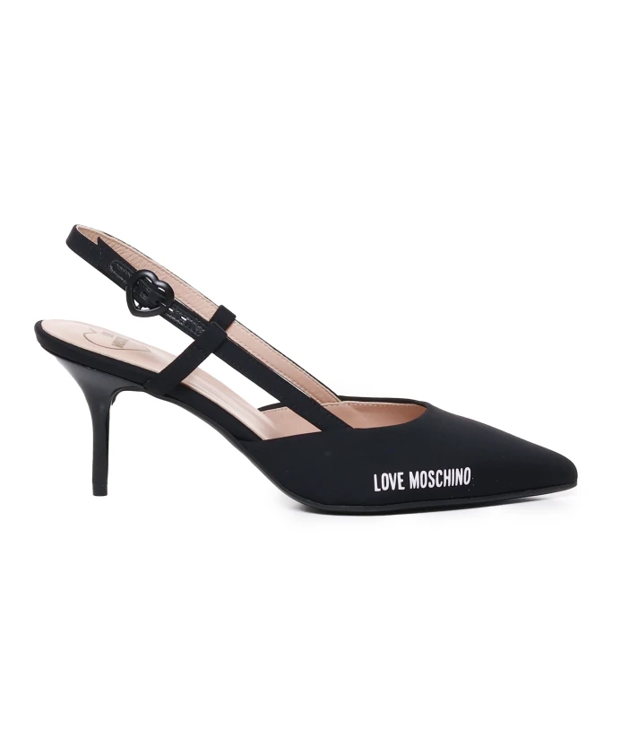 

Туфли на плоской подошве на шпильке Love Moschino, черный