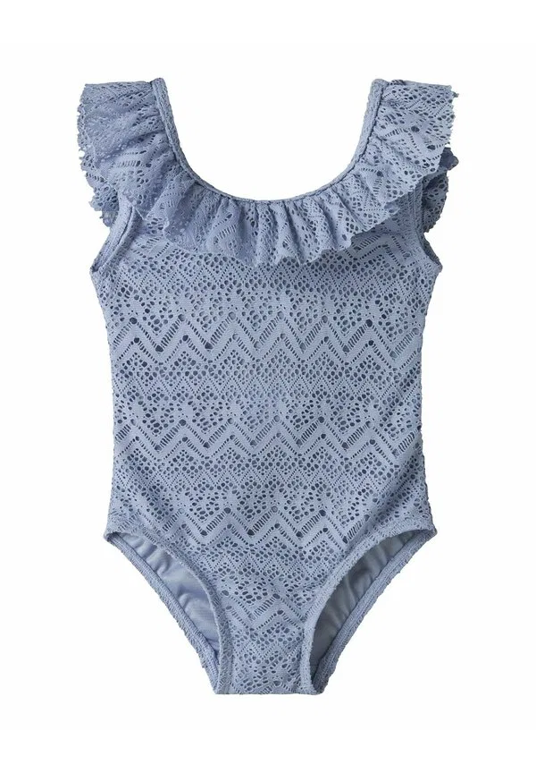 Купальник badeanzug с русыми деталями Lil' Atelier, Zen Blue