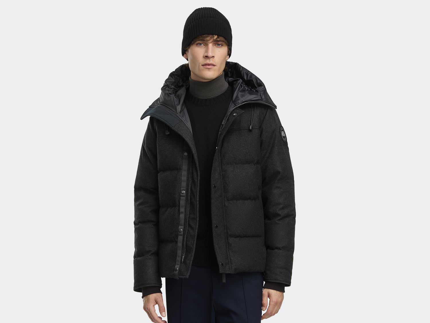 

Парка Canada Goose MacMillan Wool, Carbon Melange