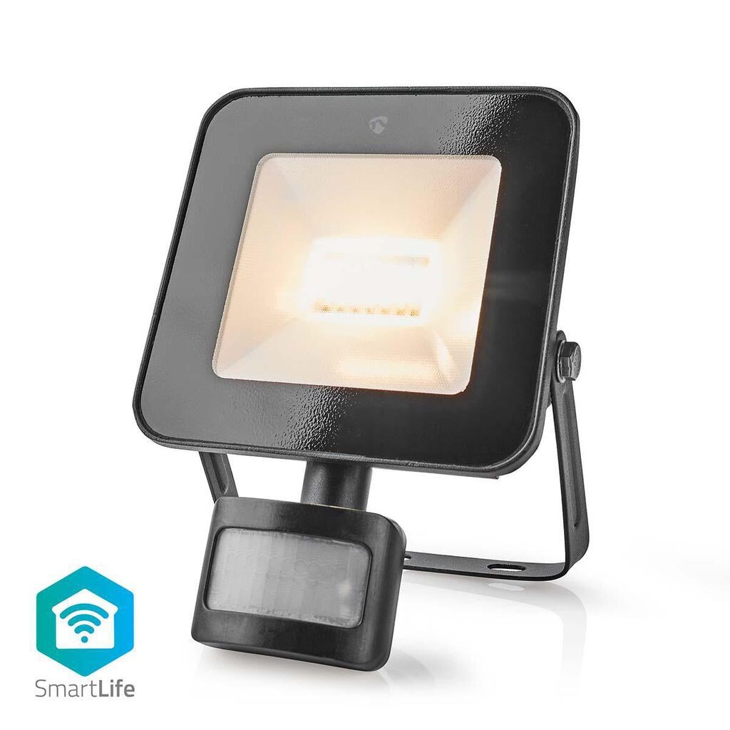

Датчик движения прожектора Nedis WiFi Smartlife 1500лм, черный