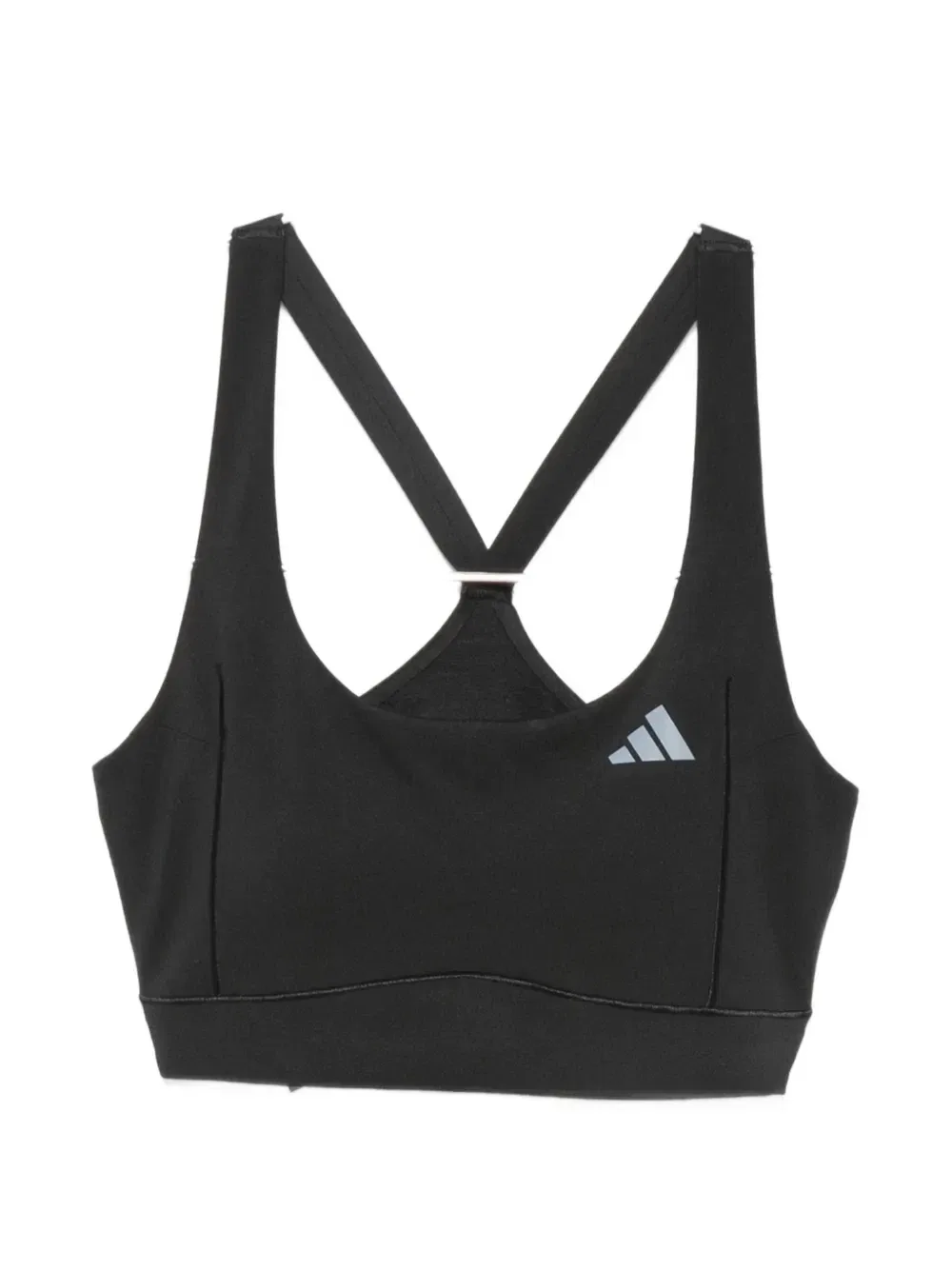 Спортивный бюстгальтер-борцовка X Entire Studios с логотипом adidas, черный