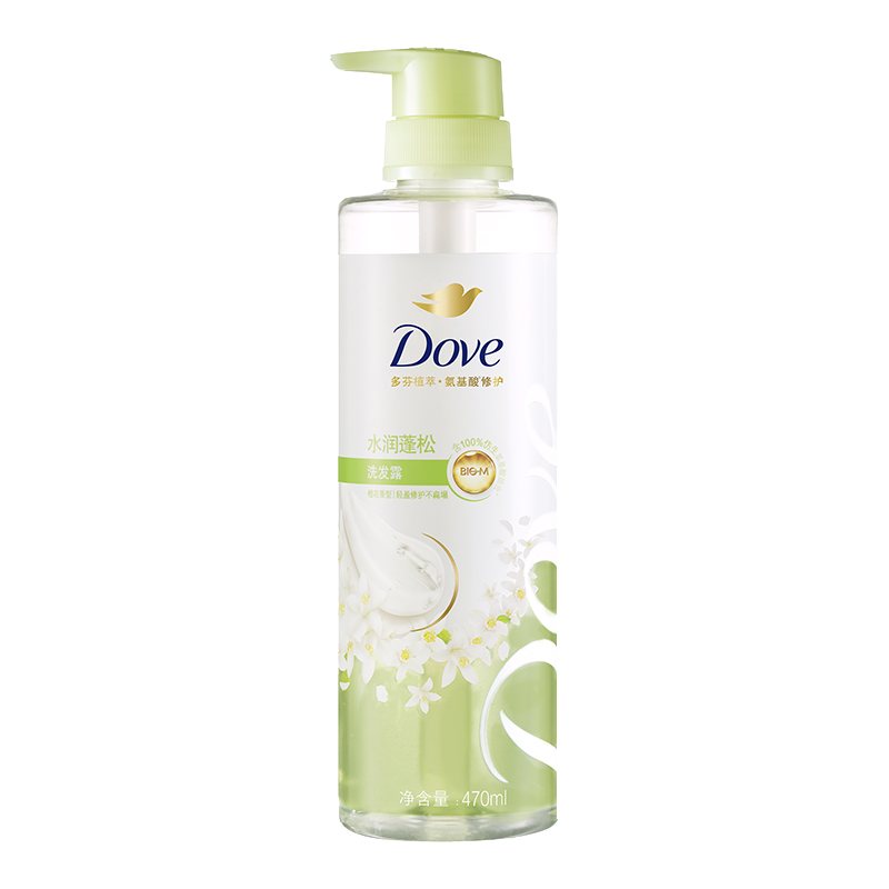 

Шампунь увлажняющий для мягкости и увлажнения волос 470мл/470мл*3 Dove