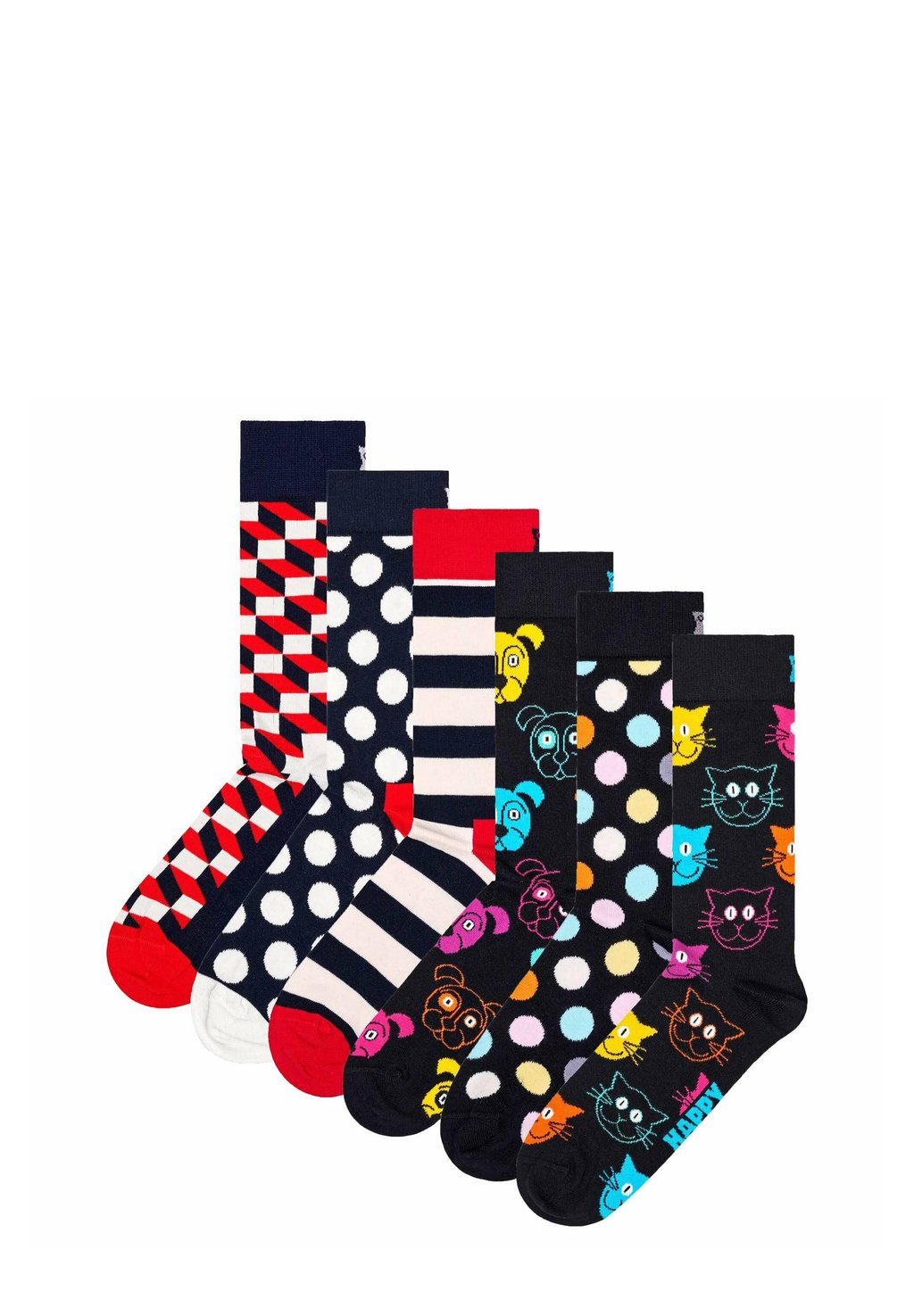 

Носки 6ER PACK - CLASSIC MUSTER Happy Socks, мультиколор