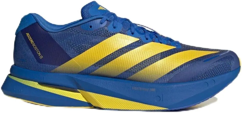 Мужские кроссовки Adidas Adizero Boston 13, синий/желтый/черный