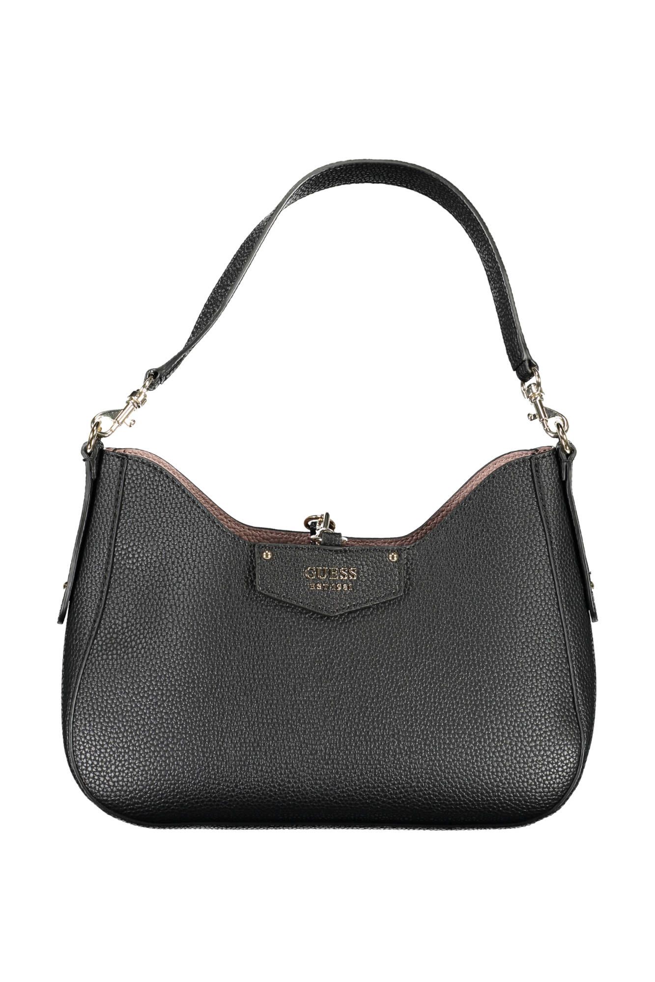 

Черная женская сумка из полиуретана Guess Shoes