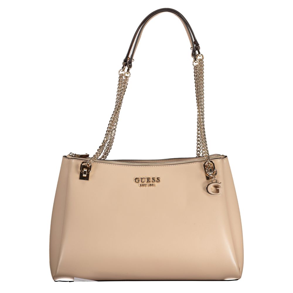 

Бежевая полиэтиленовая сумка Guess Shoes