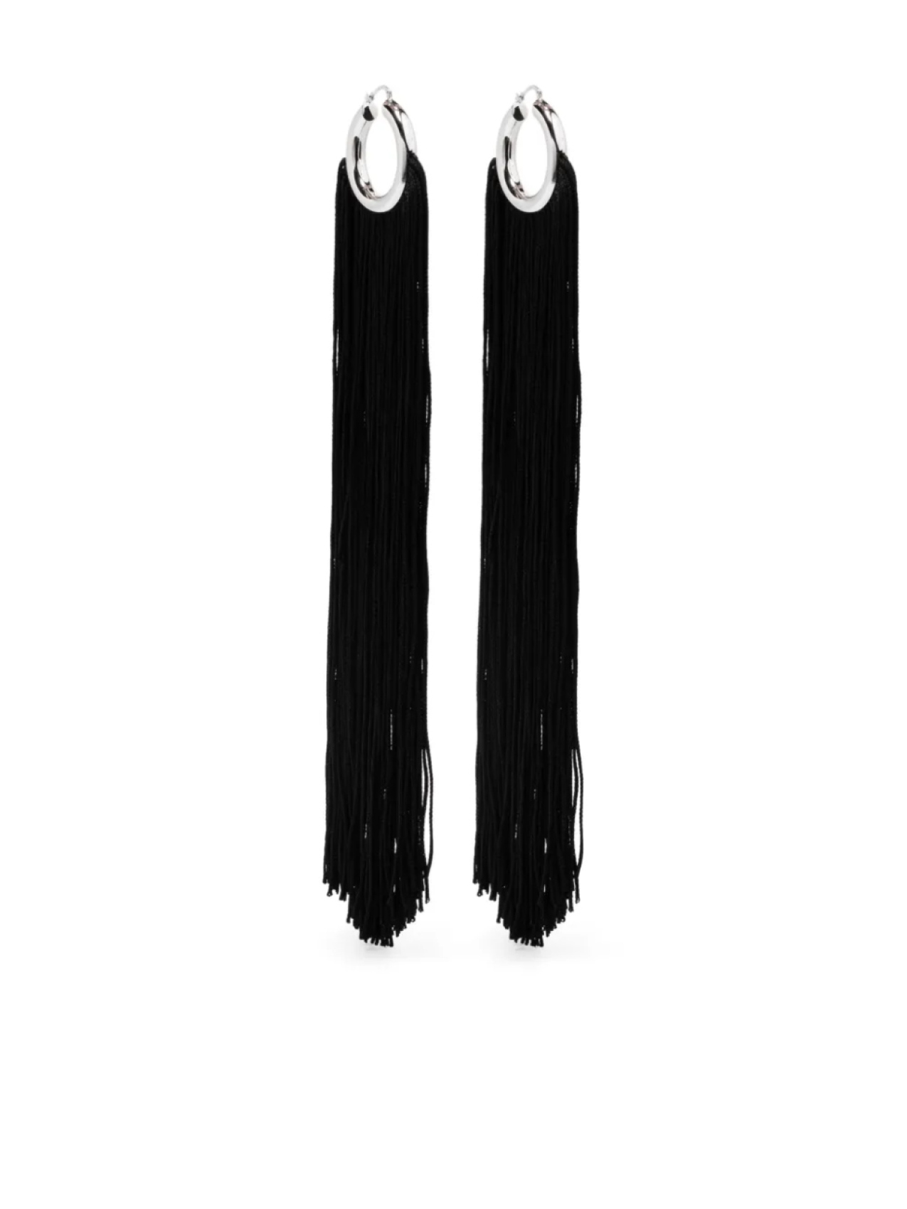 

Серьги с бахромой Jil Sander, серебряный