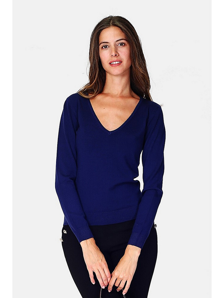 

Свитер William de Faye, темно-синий