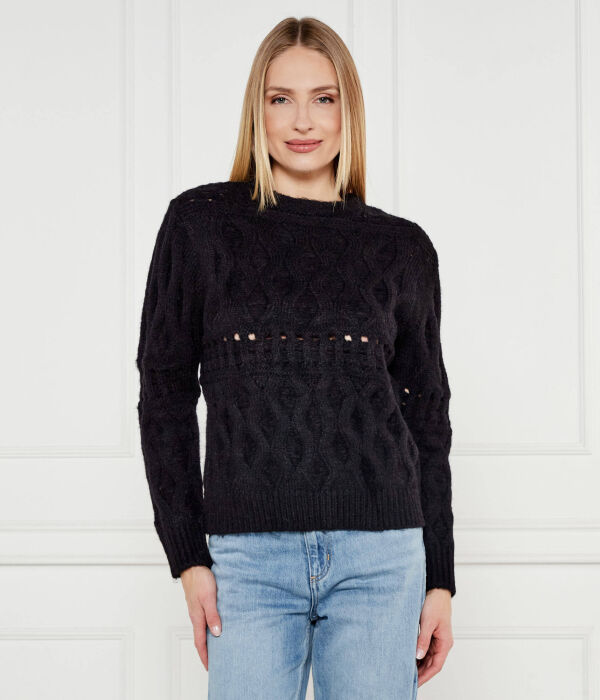 

Свитер Regular fit Silvian Heach, черный