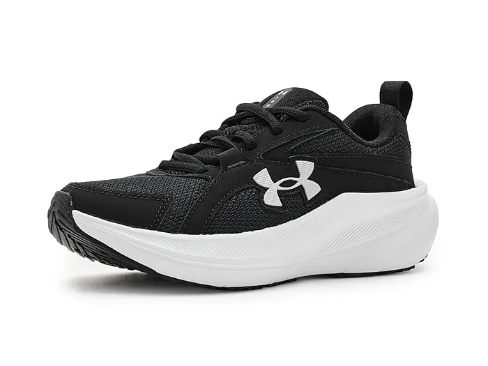 Кроссовки Charged Assert 11 Under Armour Kids, Black/Black/Metallic Silver