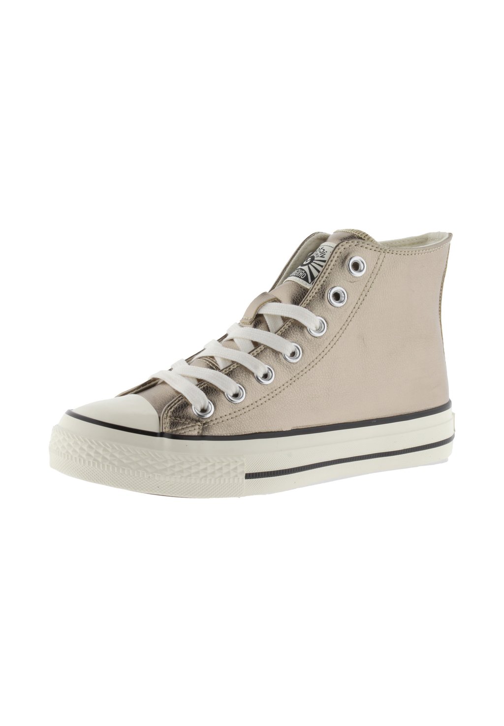 Кроссовки TRIBU EFFECT MID SHINY Victoria Shoes, желтый