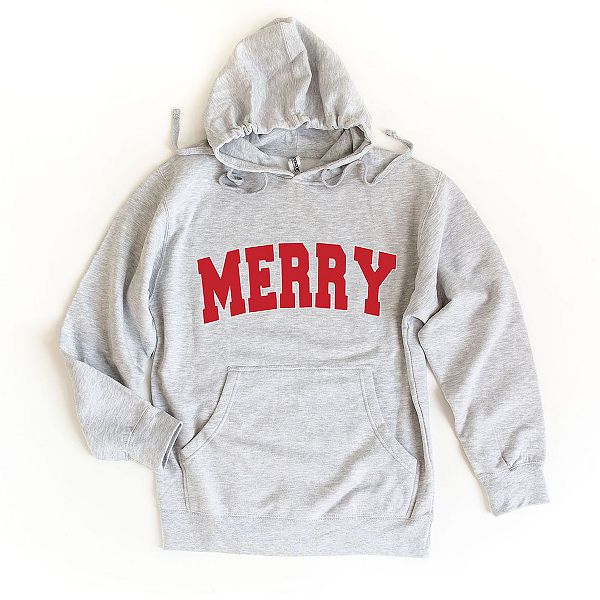 

Толстовка Merry varsity с белым контуром Simply Sage Market, Heather Grey, Серый, Толстовка Merry varsity с белым контуром Simply Sage Market, Heather Grey