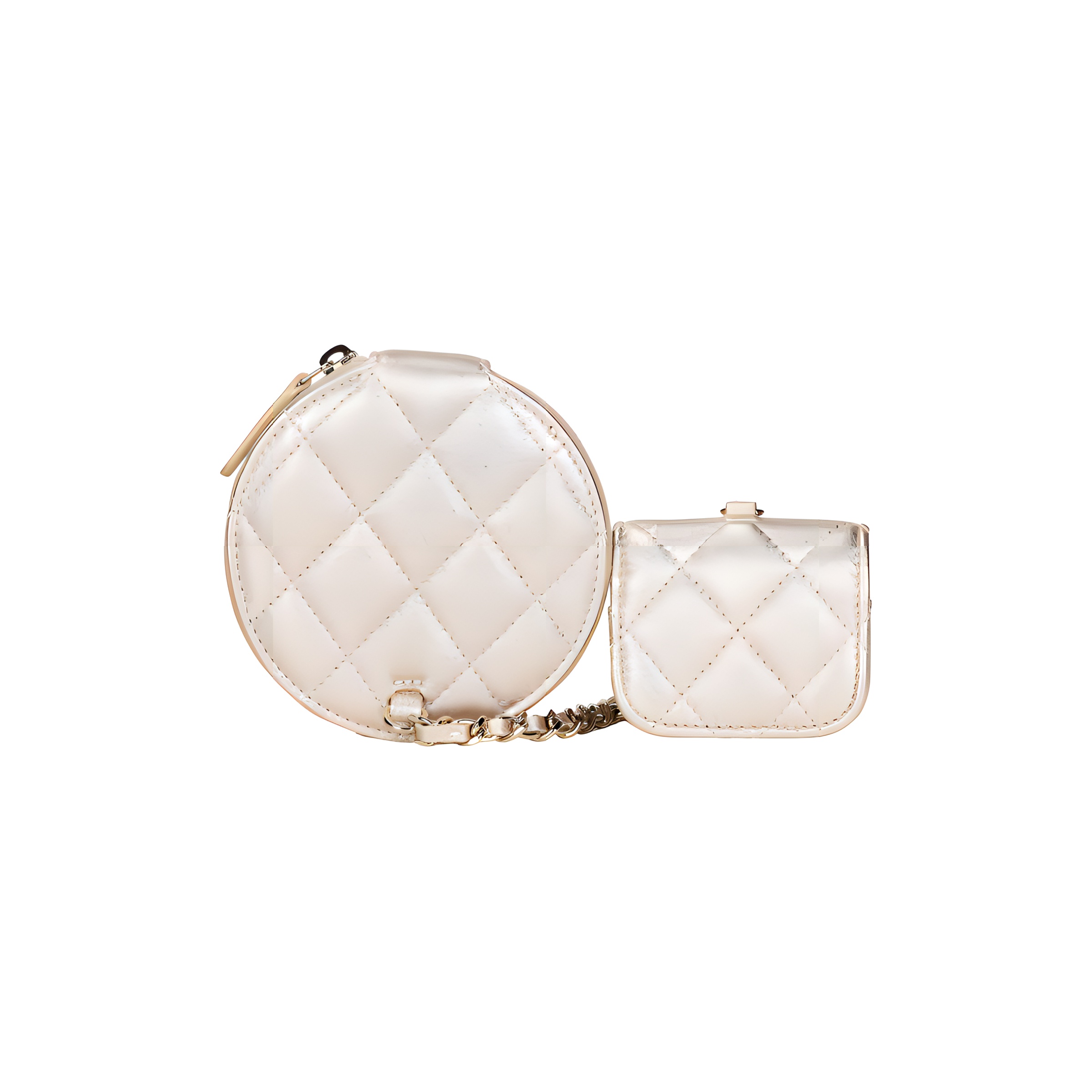 CHANEL Комплект из кашемира и кожи women's gold — фото 4