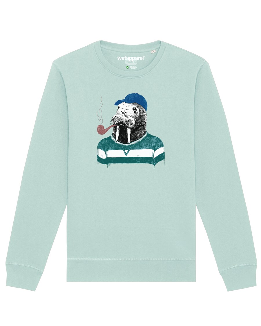 

Толстовка Watapparel Walross, лазурный