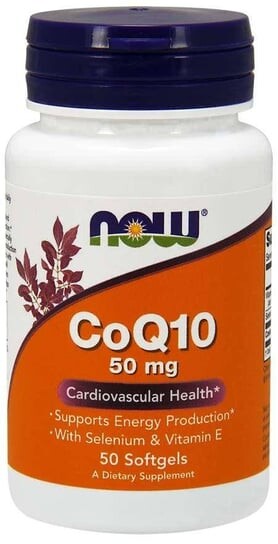 

Коэнзим Q10 (50 капсул) Now Foods
