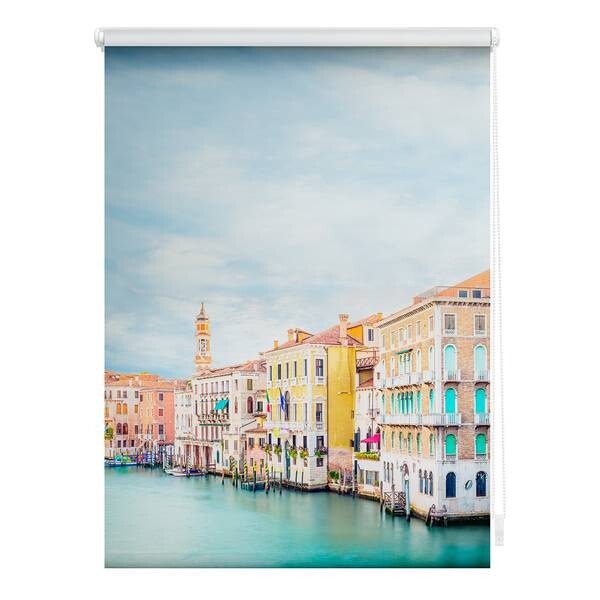 

Рулонные шторы Lichtblick Venedig I, 90x150x6 см, синий