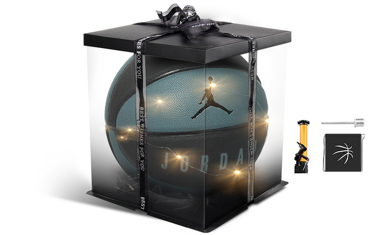 

Jordan Баскетбольный мяч PU Basketball Black Gray размер 7 тренировочный унисекс