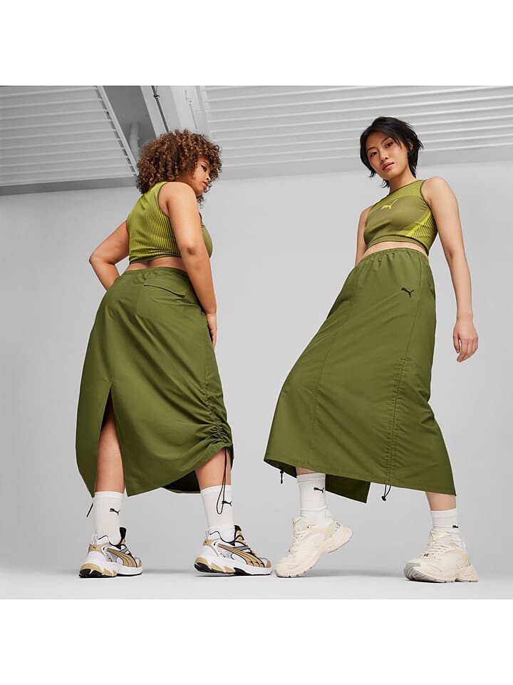 

Длинная юбка Puma, хаки