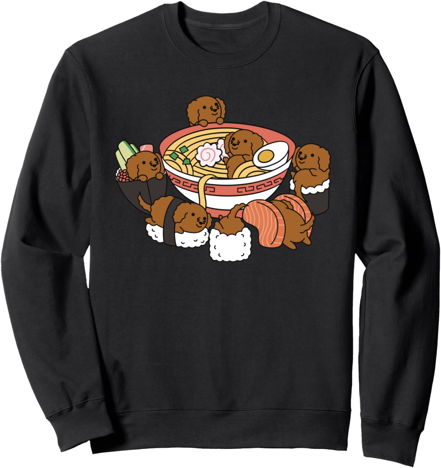 

Толстовка с изображением собаки породы голдендудл (рамен-суши), черная Funny Goldendoodle Gifts, Черный, Толстовка с изображением собаки породы голдендудл (рамен-суши), черная Funny Goldendoodle Gifts